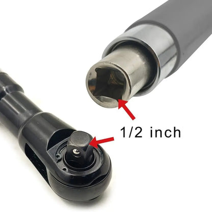 Kelvick Electric Drill Impact Extension Wrench, Electric Ratchet Adapter, Chain Wrench Extension for 1/2" Socket Sets, 4 Conversion Adapters 🔧